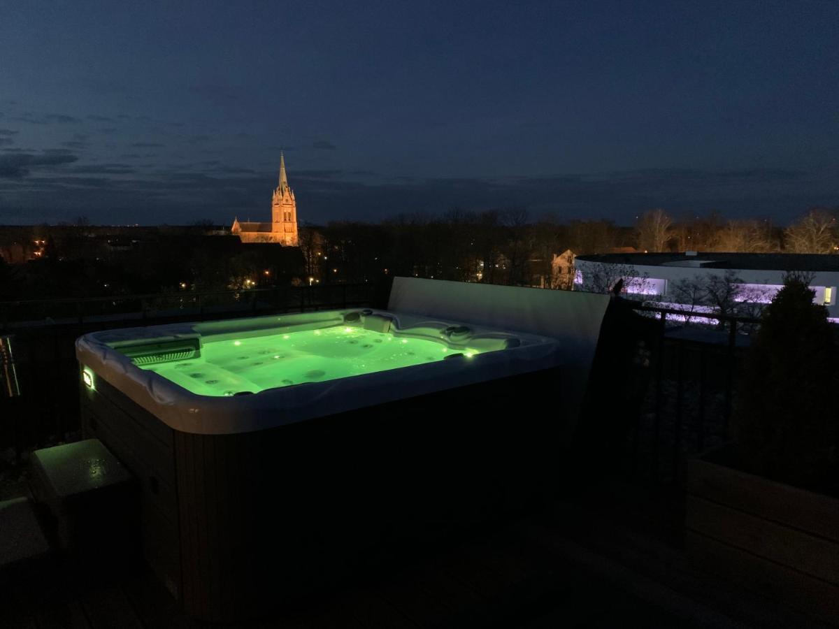 Appartamento Sea View Penthouse Terrace Palanga Old Town Esterno foto