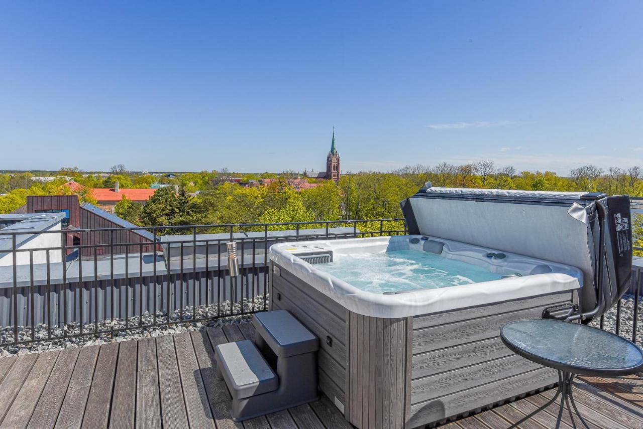 Appartamento Sea View Penthouse Terrace Palanga Old Town Esterno foto
