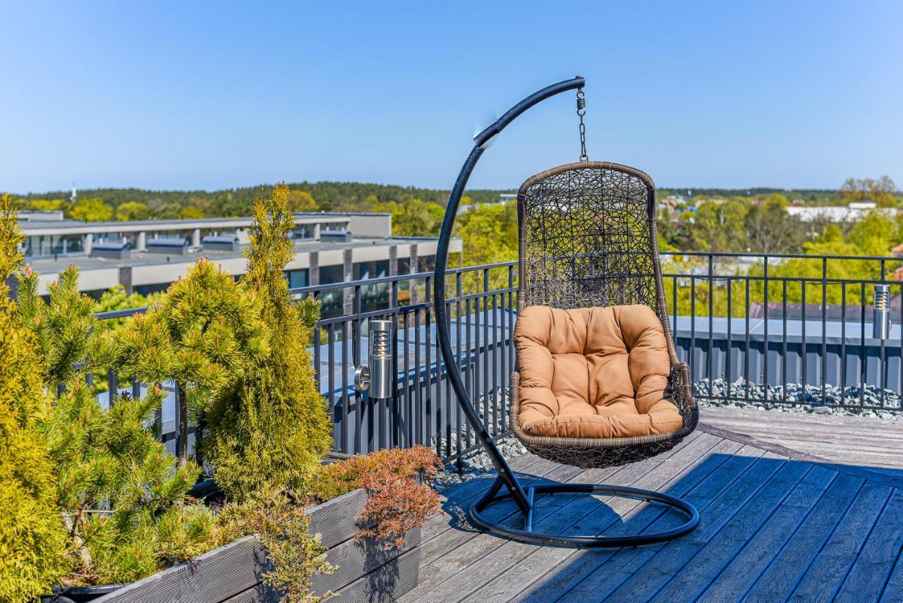 Appartamento Sea View Penthouse Terrace Palanga Old Town Esterno foto