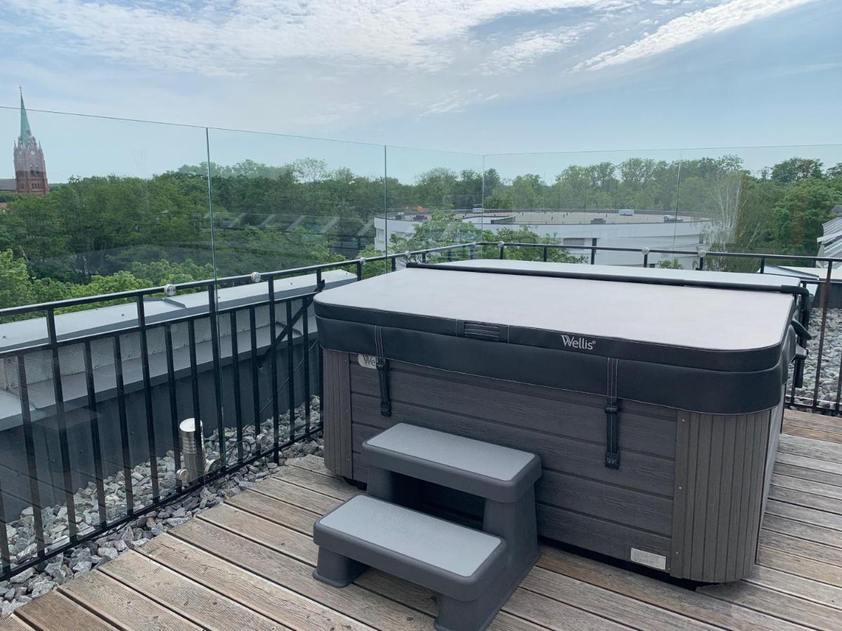 Appartamento Sea View Penthouse Terrace Palanga Old Town Esterno foto