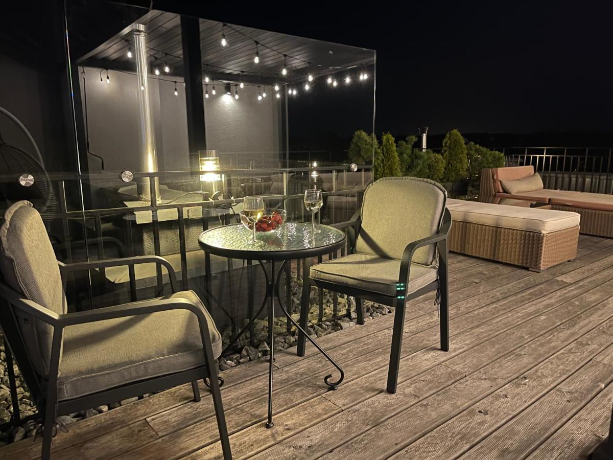 Appartamento Sea View Penthouse Terrace Palanga Old Town Esterno foto