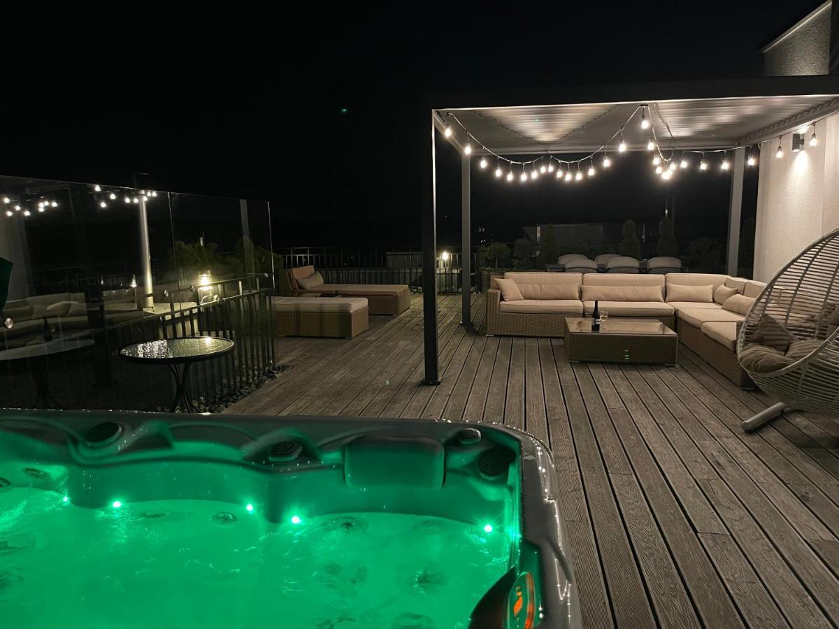 Appartamento Sea View Penthouse Terrace Palanga Old Town Esterno foto
