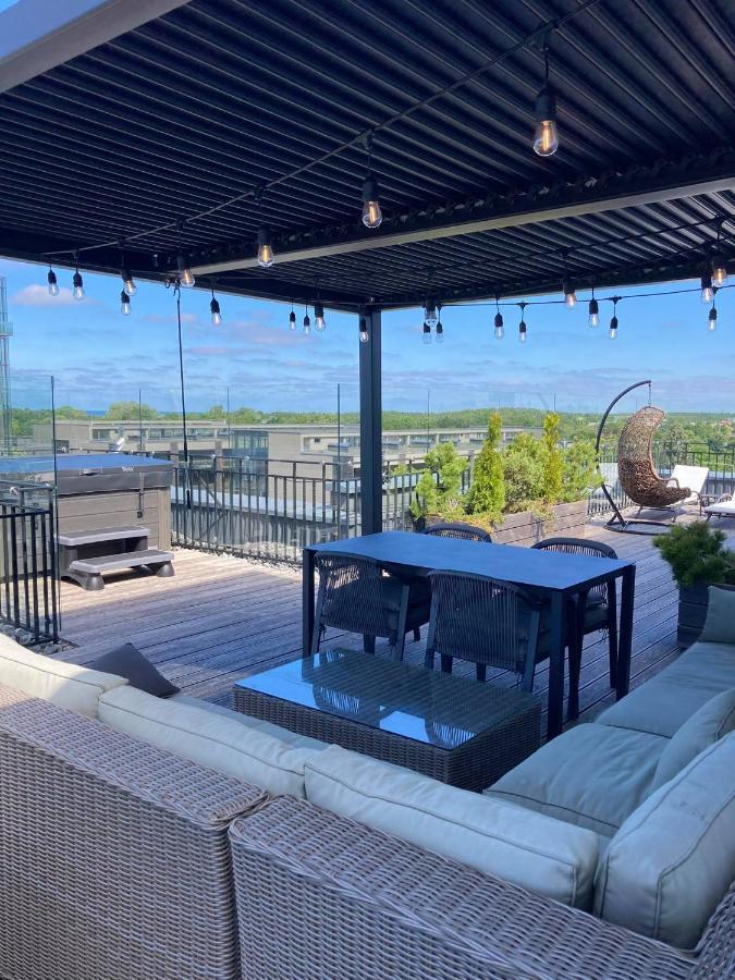 Appartamento Sea View Penthouse Terrace Palanga Old Town Esterno foto