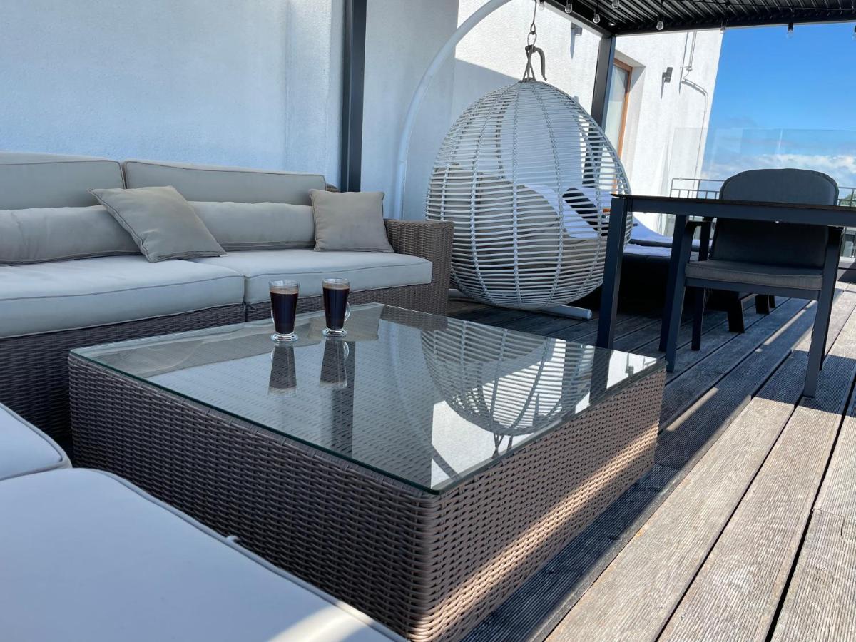 Appartamento Sea View Penthouse Terrace Palanga Old Town Esterno foto