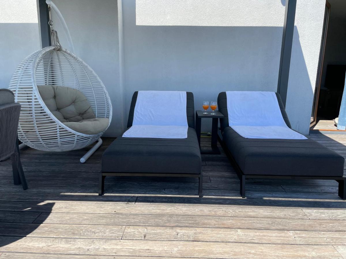 Appartamento Sea View Penthouse Terrace Palanga Old Town Esterno foto