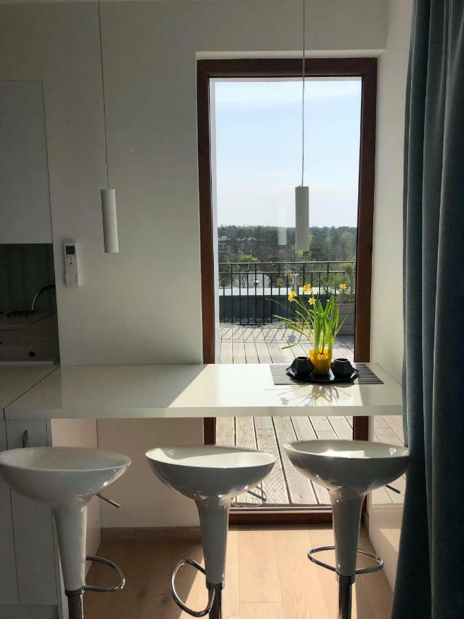 Appartamento Sea View Penthouse Terrace Palanga Old Town Esterno foto