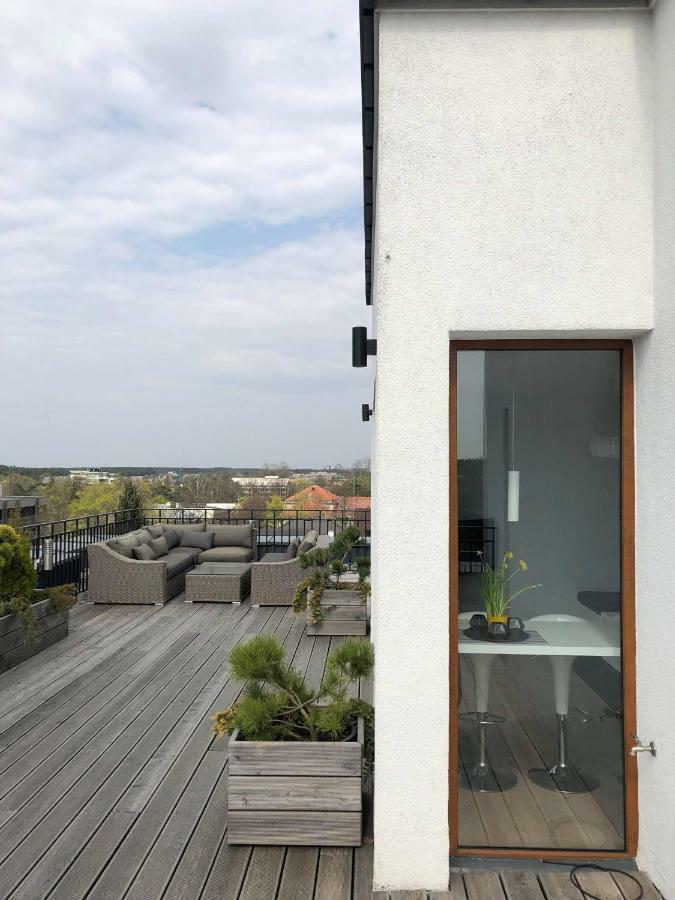 Appartamento Sea View Penthouse Terrace Palanga Old Town Esterno foto