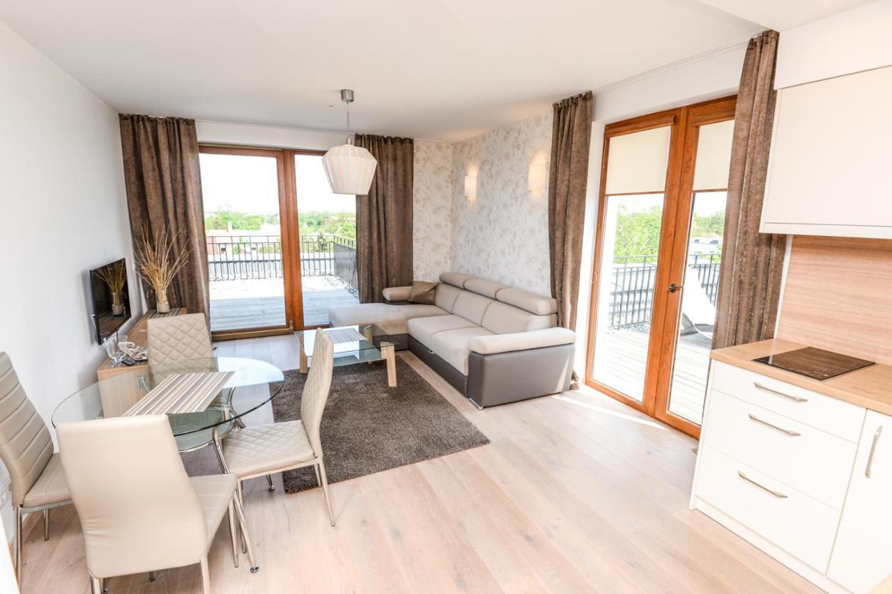 Appartamento Sea View Penthouse Terrace Palanga Old Town Esterno foto