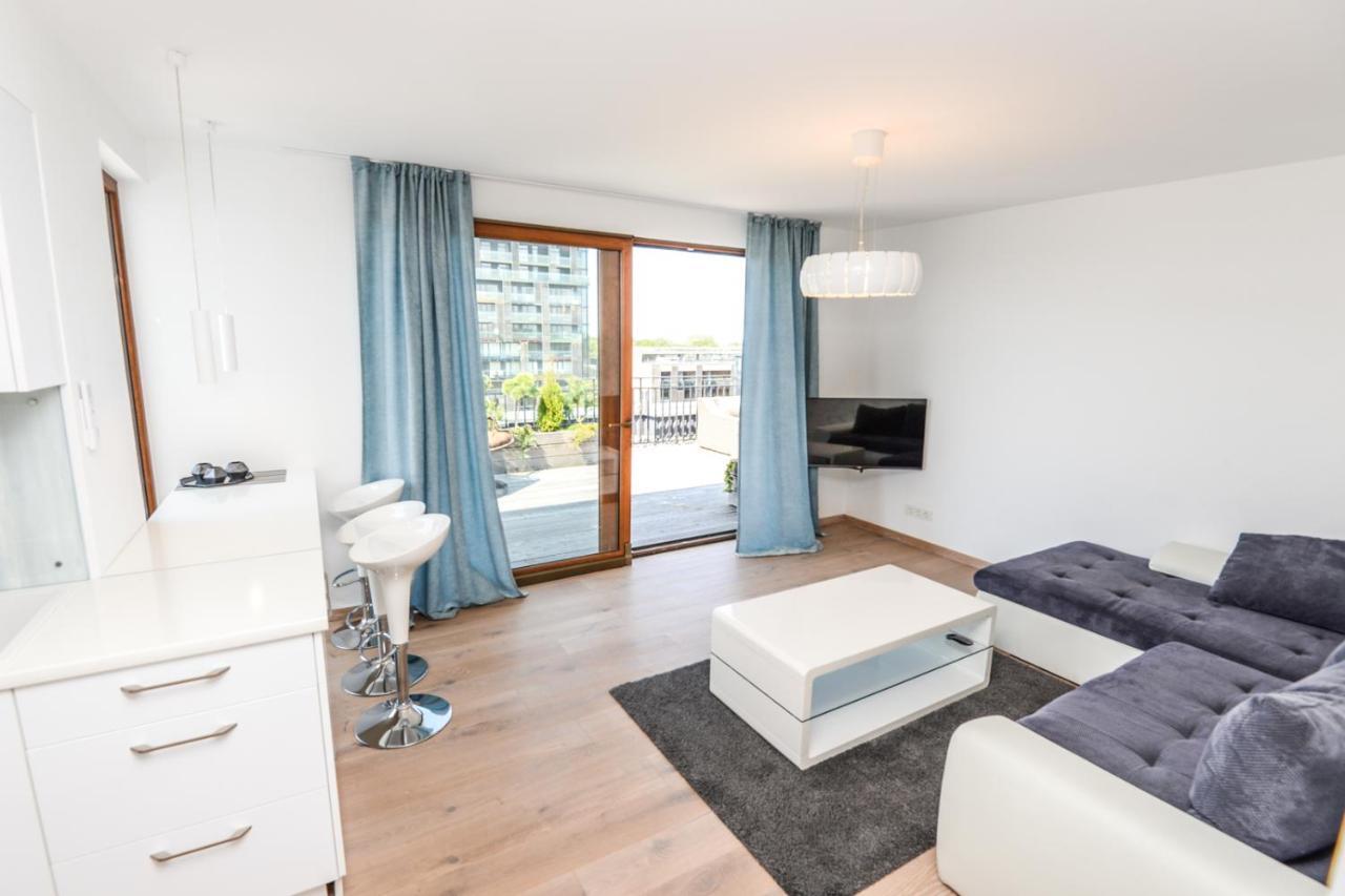 Appartamento Sea View Penthouse Terrace Palanga Old Town Esterno foto