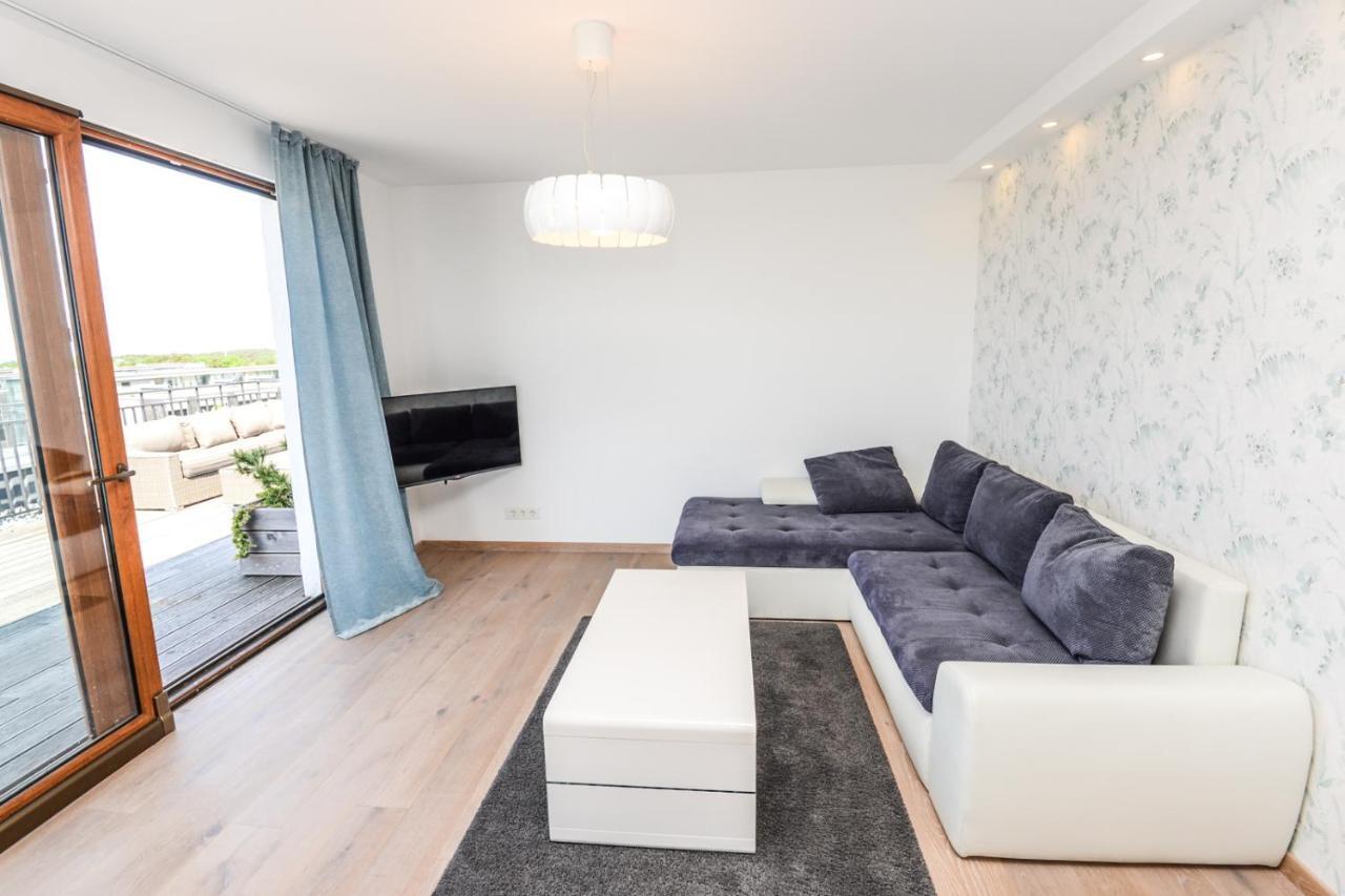 Appartamento Sea View Penthouse Terrace Palanga Old Town Esterno foto