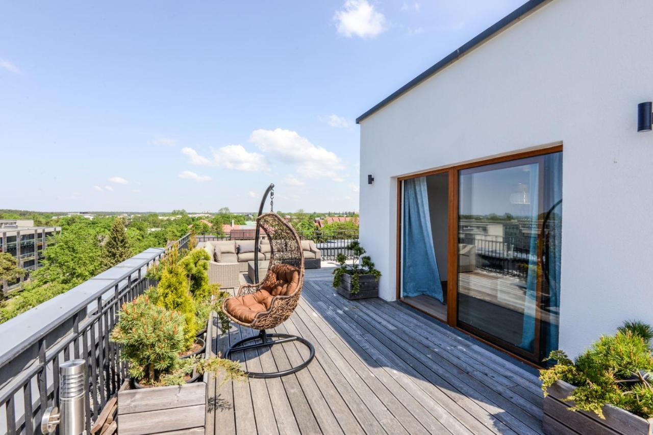 Appartamento Sea View Penthouse Terrace Palanga Old Town Esterno foto