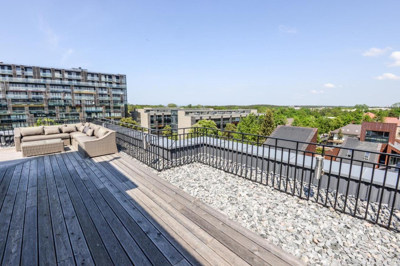 Appartamento Sea View Penthouse Terrace Palanga Old Town Esterno foto